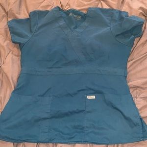 Greys anatomy scrub top L